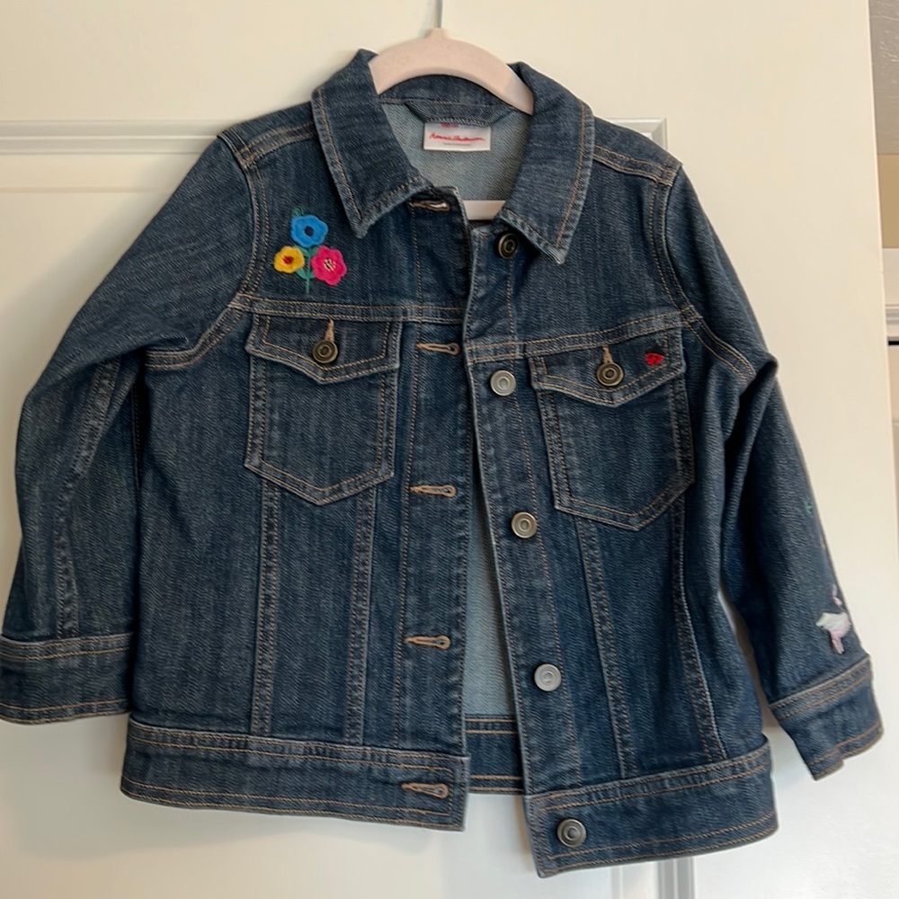 Hanna Andersson Girls Jean Jacket